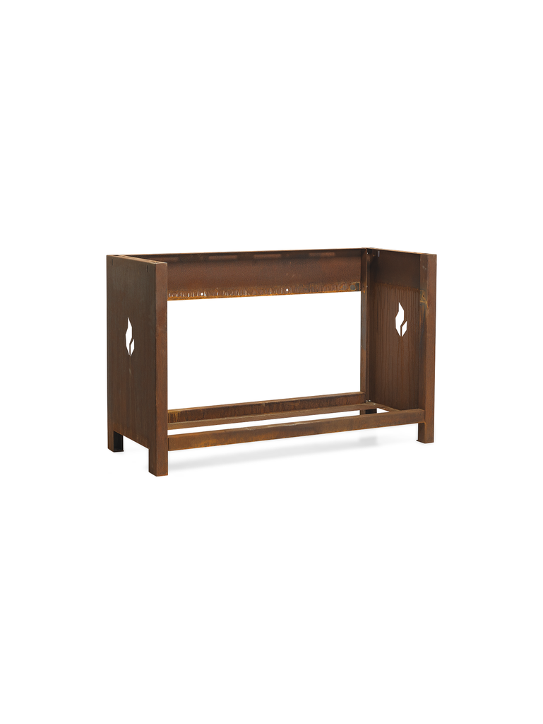 Onderstel duo corten excl werkblad