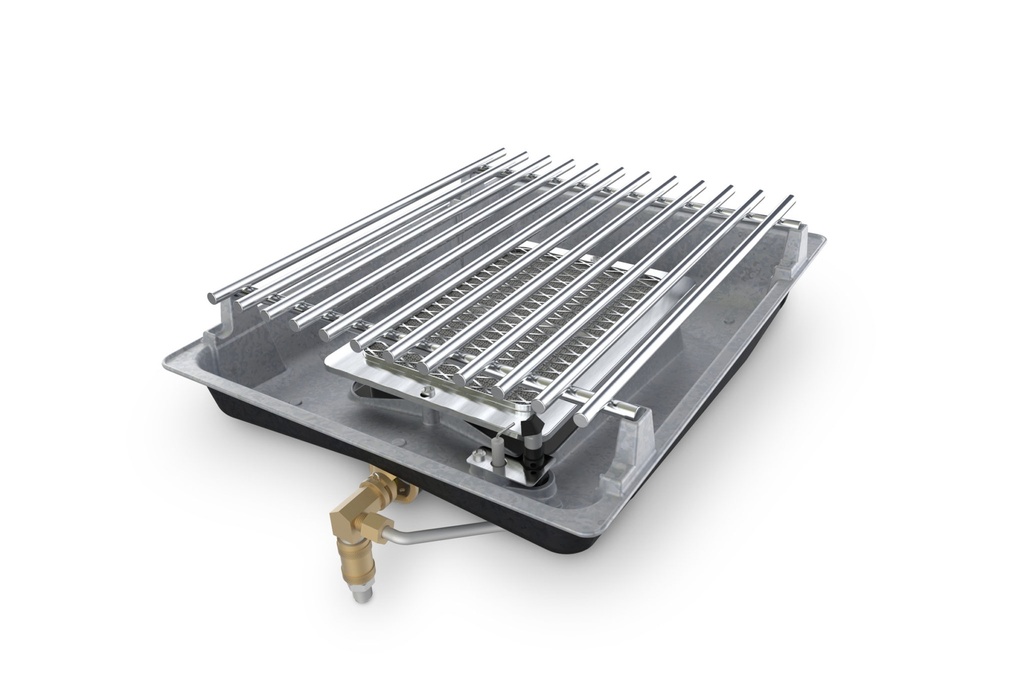 Infrarood zijbrander kit