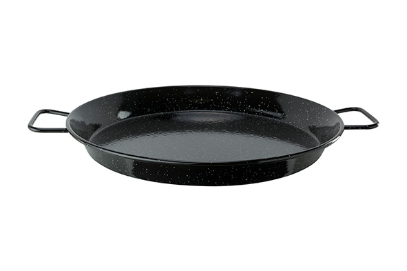 Paellapan d 40 geemailleerd staal