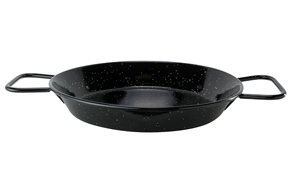 Paellapan d 20 geemailleerd staal