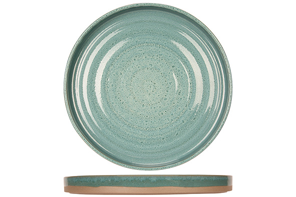 Basalt ocean green plat bord d26