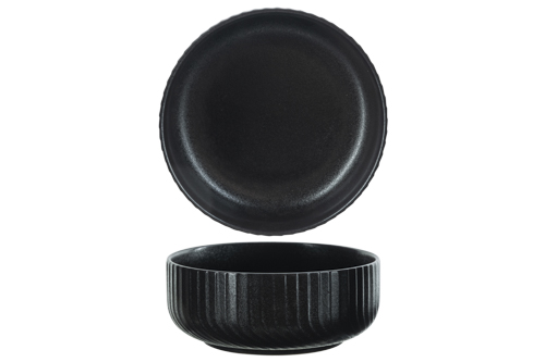 Dakota zwart kommetje d15.7