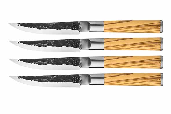 Olive steakmes set 4