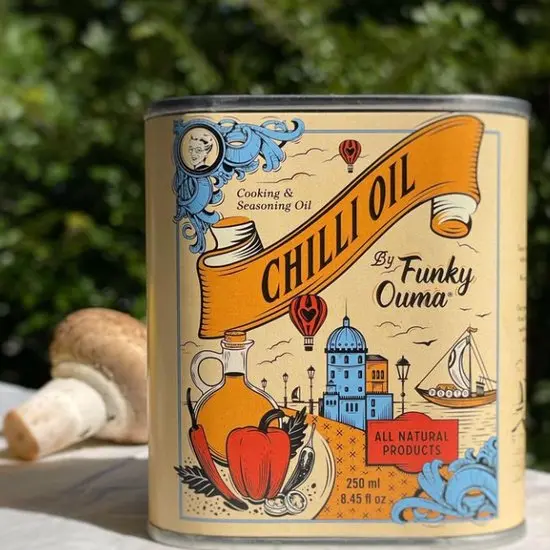 Chilli olie tin 250 ml
