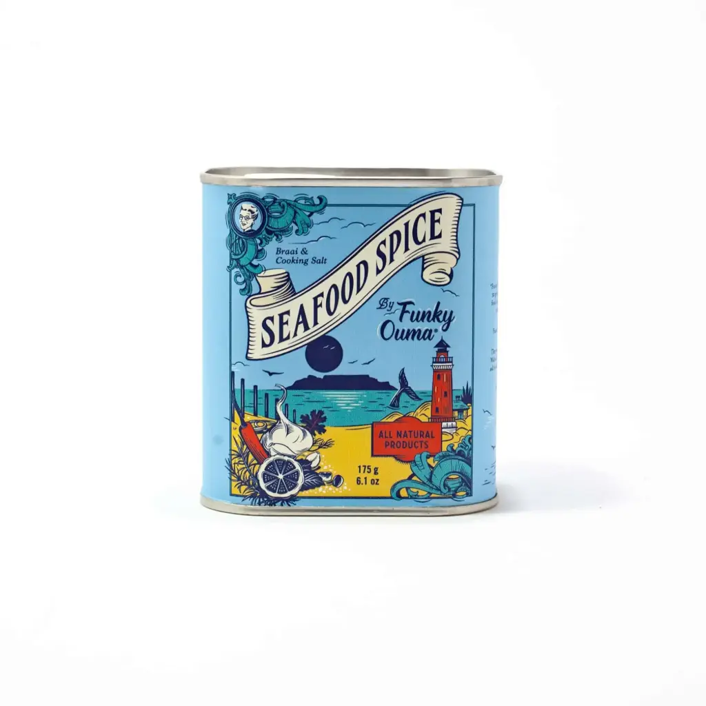 Seafood kruiden tin 175 g