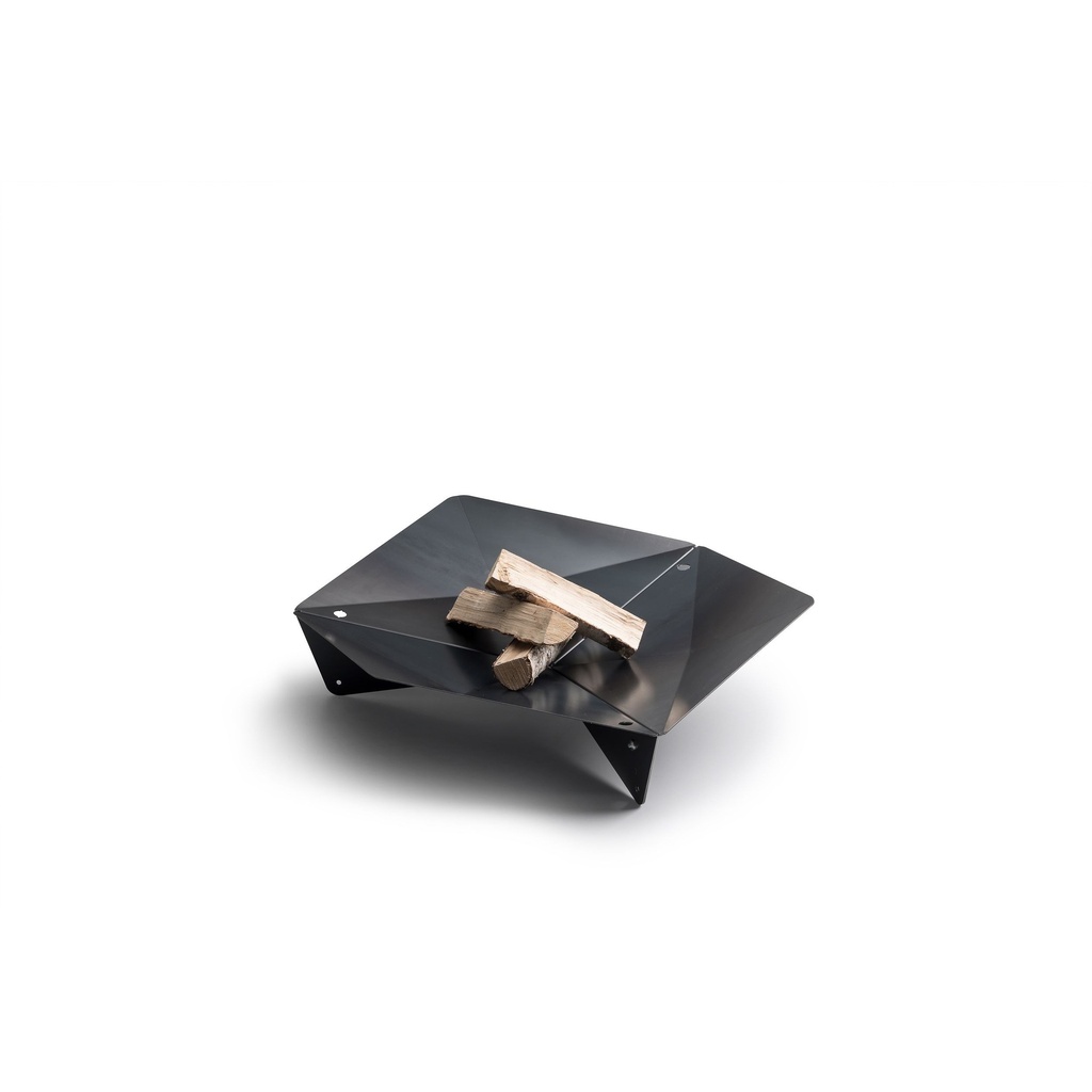 Triple 90 vuurschaal corten