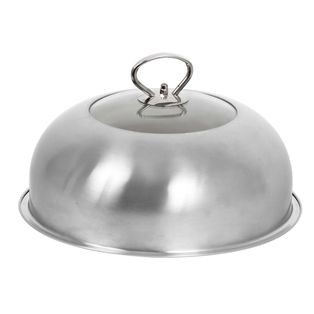 Stolp met venster inox