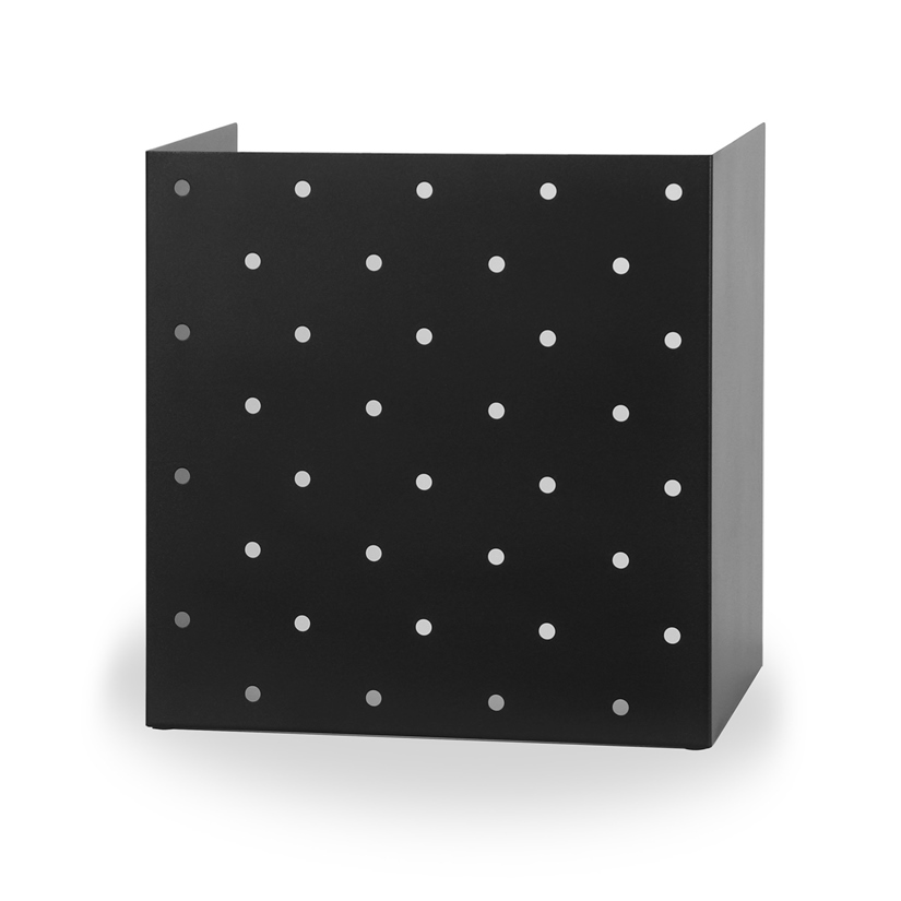 Zwarte gasfles beschermer