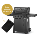 Phantom Freestyle 425, rvs roosters, mat zwart + gratis plancha