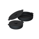 Gietijzeren pannenset 21-26 cm