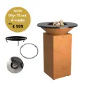75 corten set incl 3 accessoires