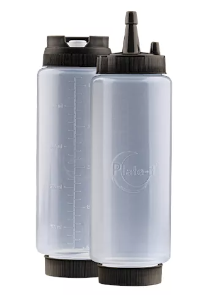 Garneerfles 50 cl 2 stuks