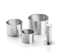 Garneerring set 3 d5/7/9 cm met pusher