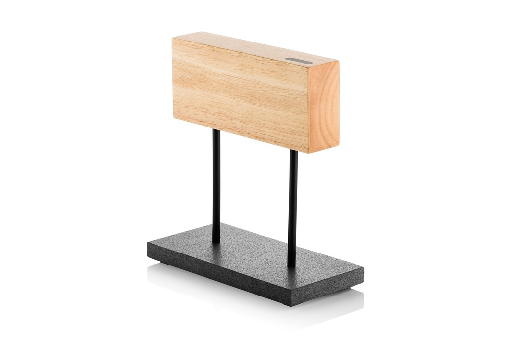 Magnetisch messenblok eik met voet