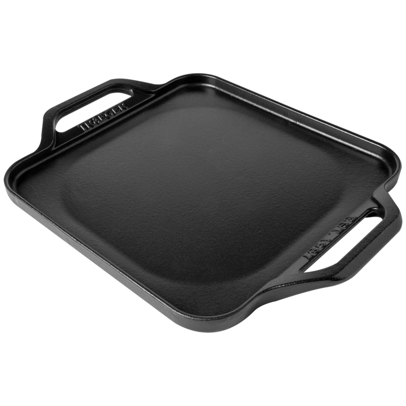 Inductie gietijzeren skillet
