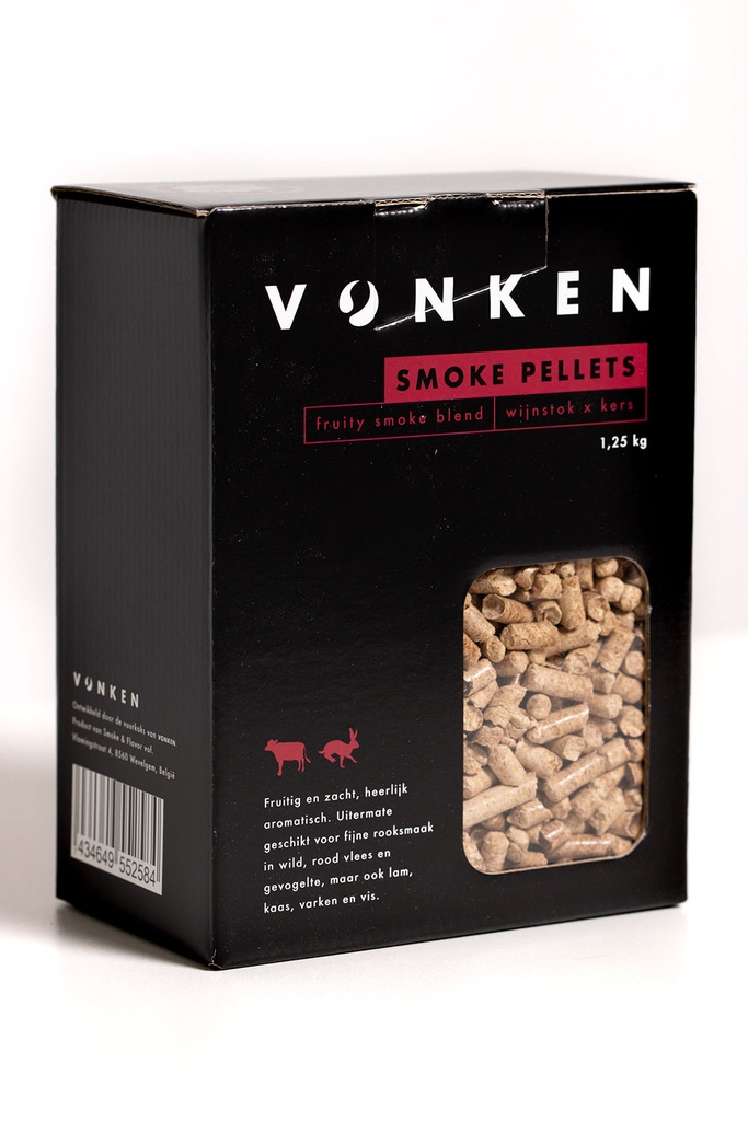 Fruitige pelletmix wijn-kers 1.25 kg