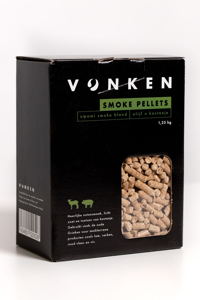 Umami pellet blend olijf-kastanje 1.25