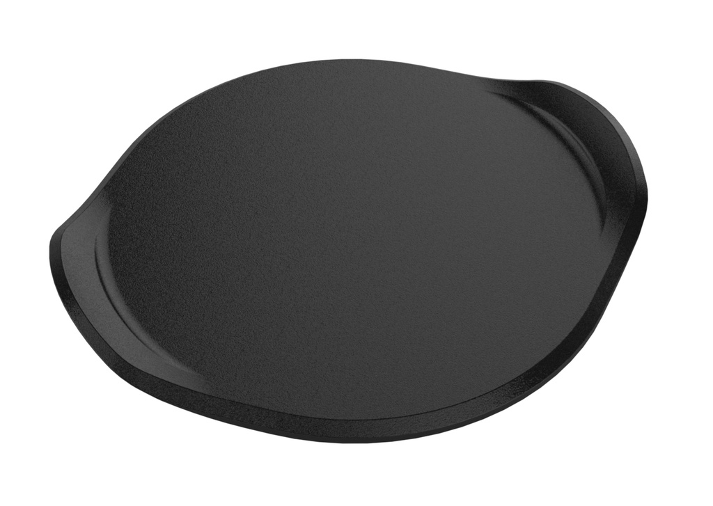 Pizzasteen, rond ø 26 cm black