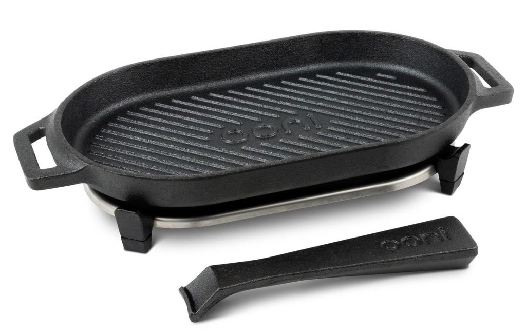 Grillpan grizzler, gietijzer 