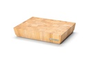 Hakblok, rubberhout kops 40x30x7.5 cm 