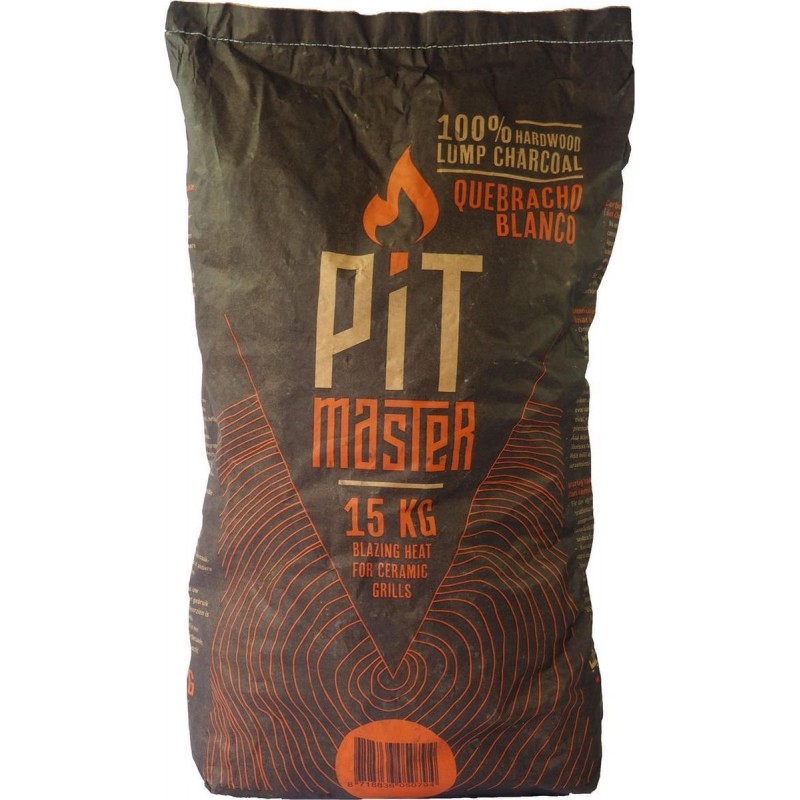 Quebracho blanco houtskool 15 kg 