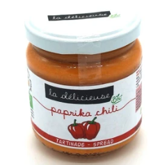 Spread vegie paprika-chili bio 180 g