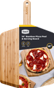 Pizzaschep bamboe, 35 cm