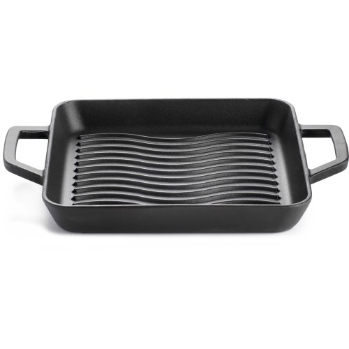 Gietijzeren grillpan 25 x 25 cm