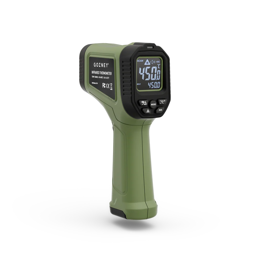 Infrarood thermometer, groen