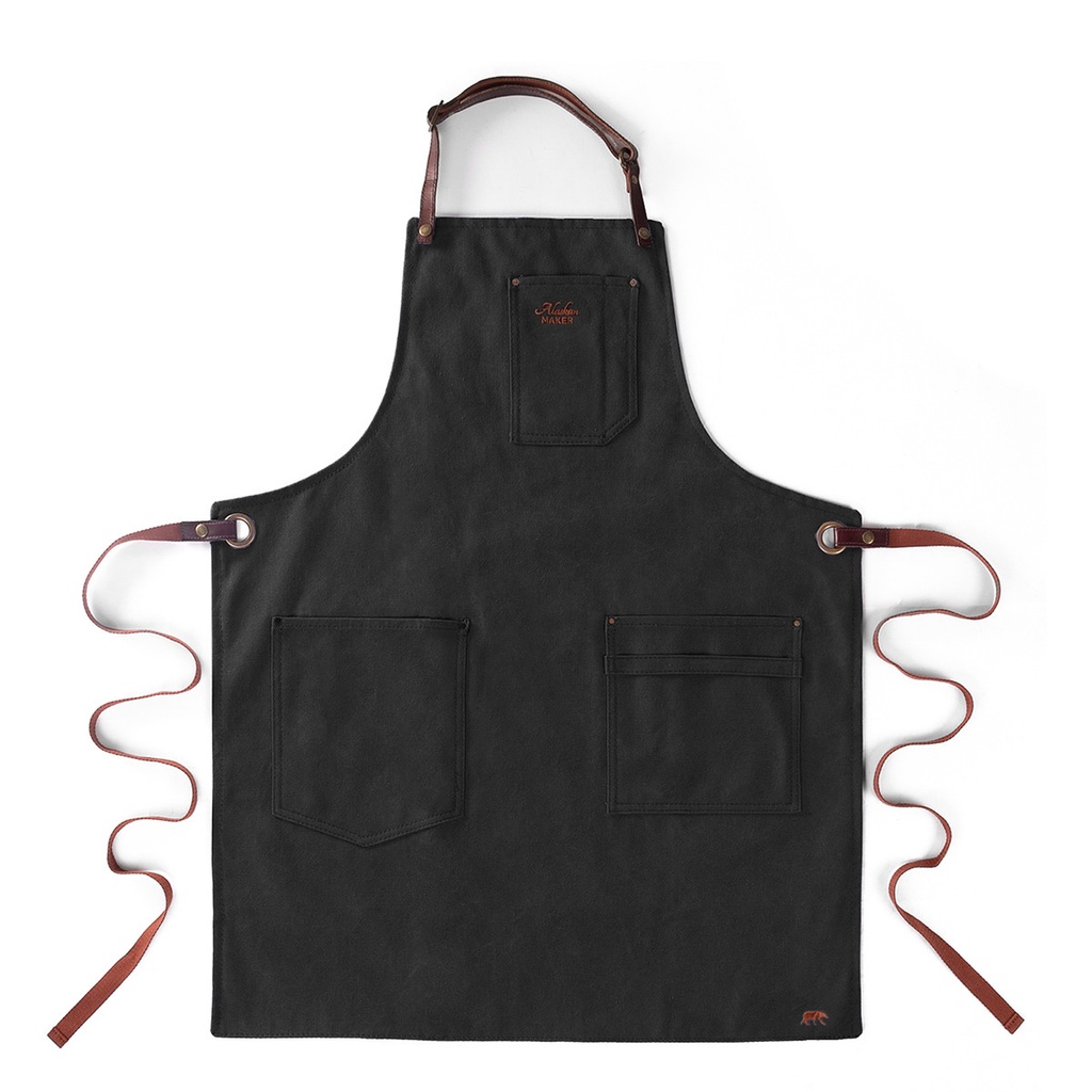 Schort n°325 stonewashed - Zwart