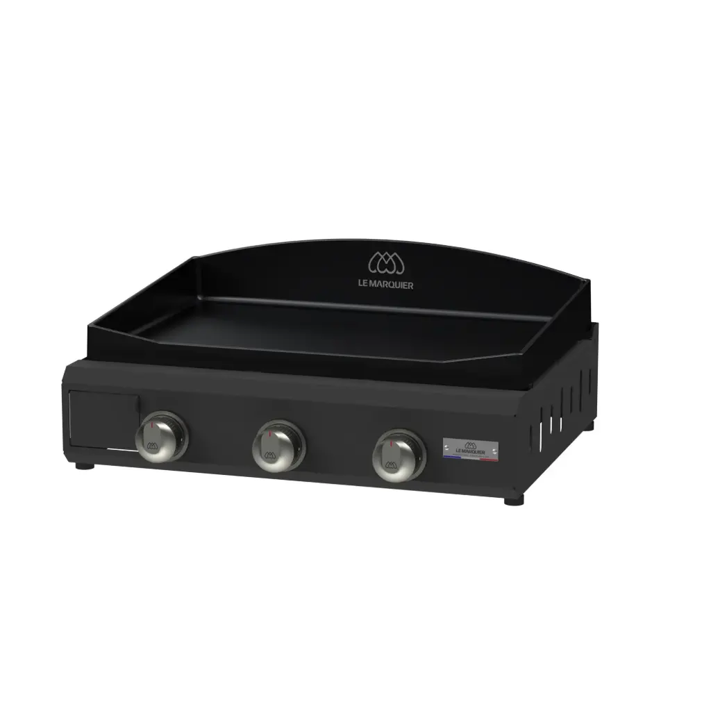 Plancha Amalia Pro gas 360, zwart