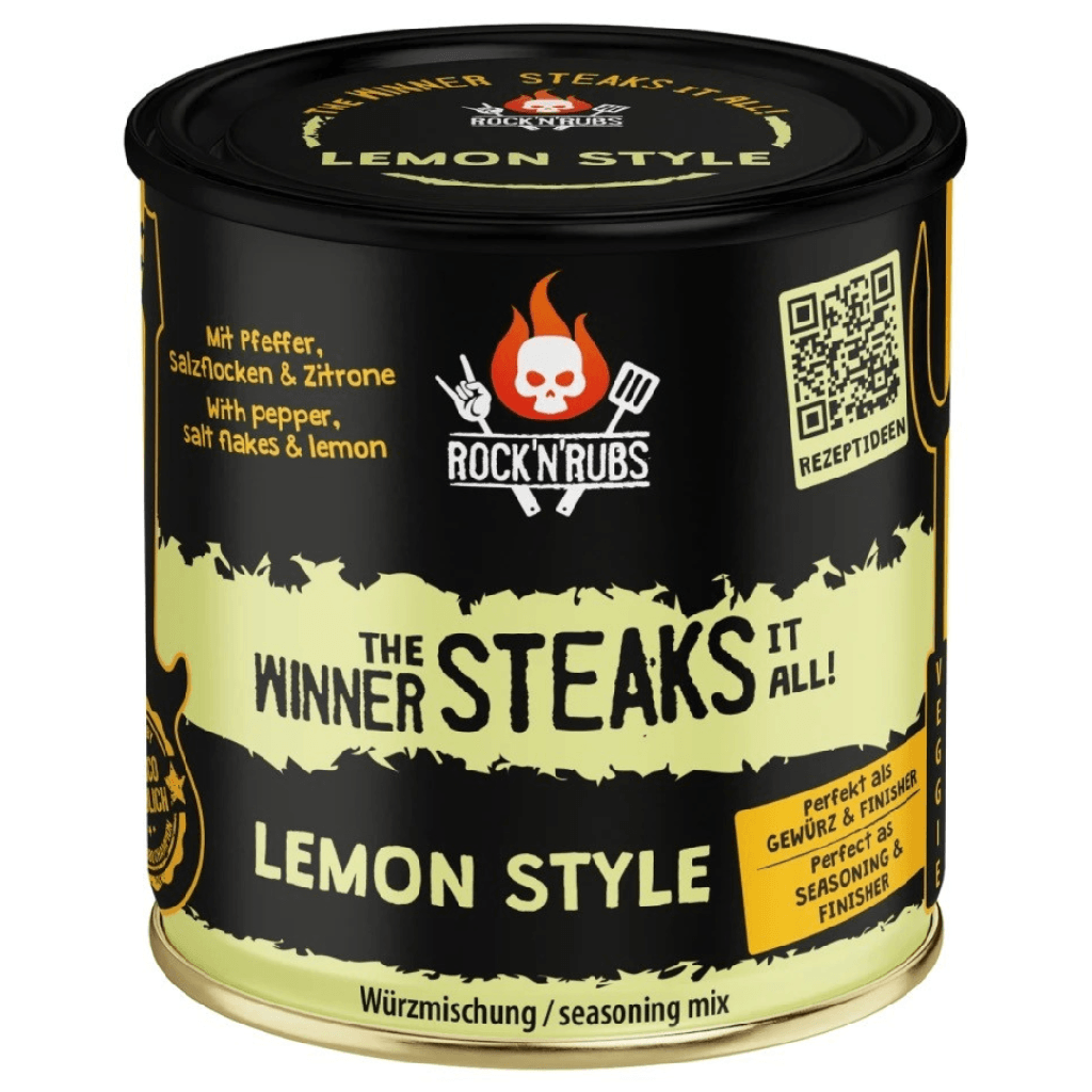 The winner steaks it all - lemon style  180 g 