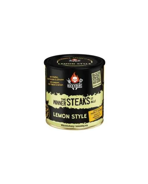 The winner steaks it all - lemon style  180 g 