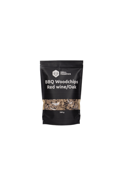 Chips - rode wijn/eik 500 gr