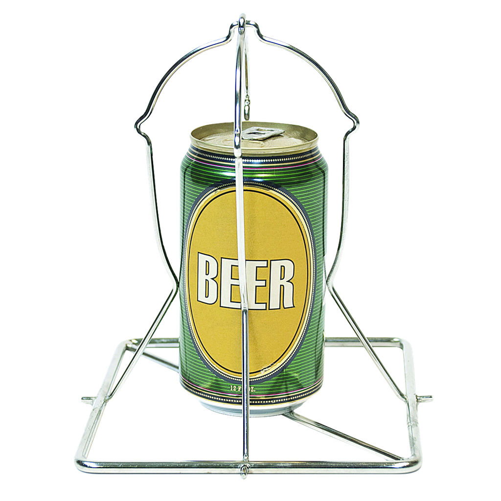 Beer can kippenhouder