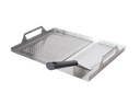 2-in-1 grill schaal met spatel