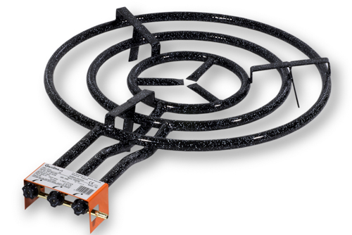 Opzetstuk paellapan gasaansluiting d70