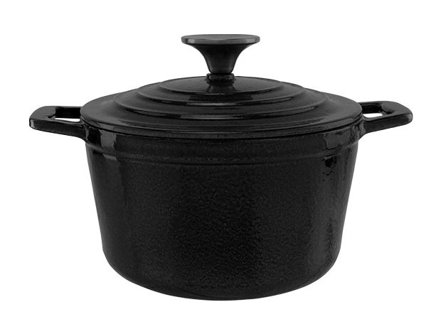 Castard kookpot gietijzer matzwart 1.85l d18 x 10 cm 