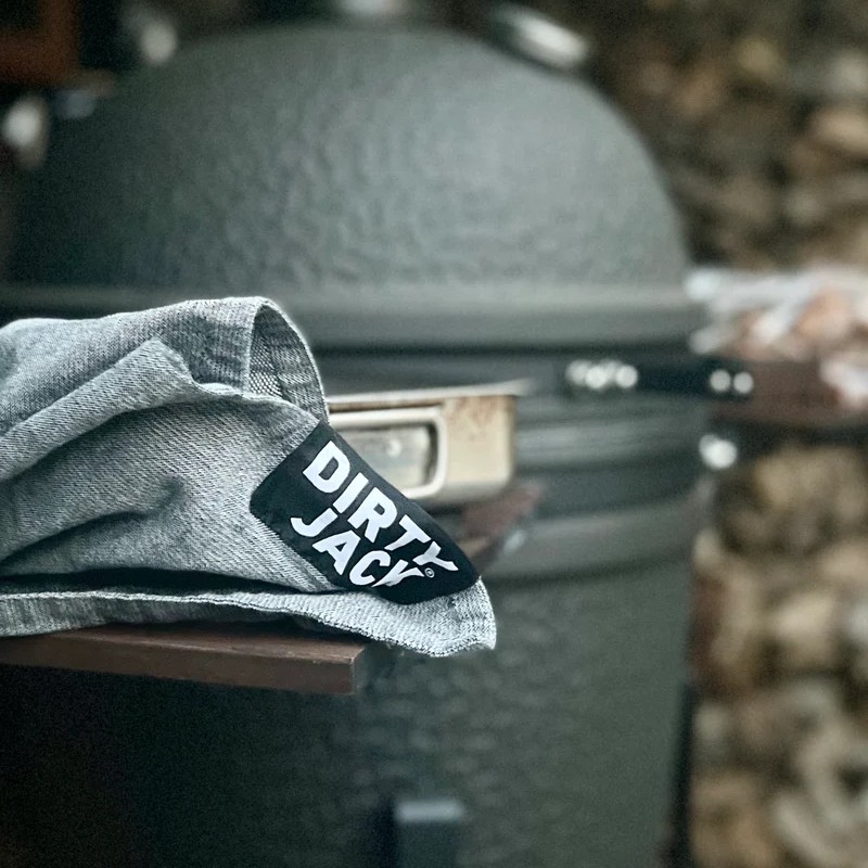 Kookdoek charcoal-black label 