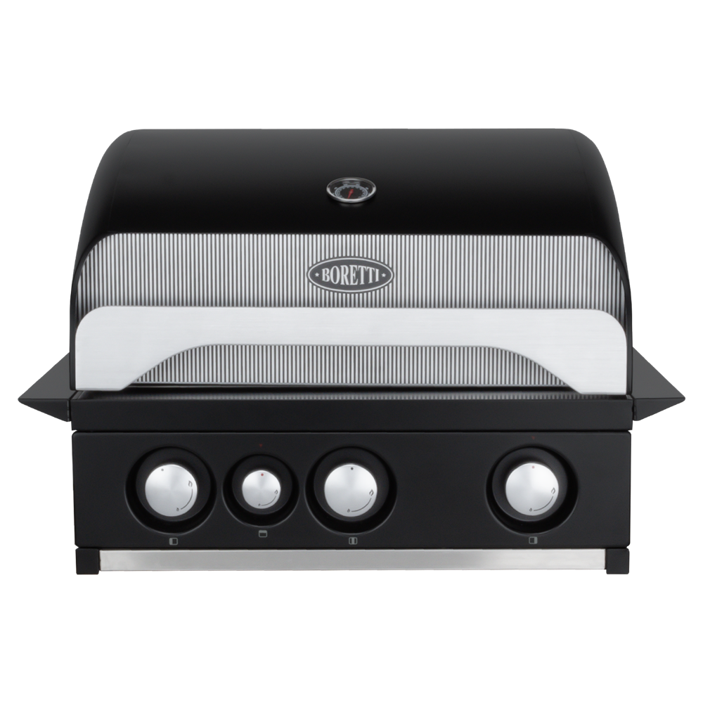 Leonardo top 3-brander gasbarbecue-inbouw