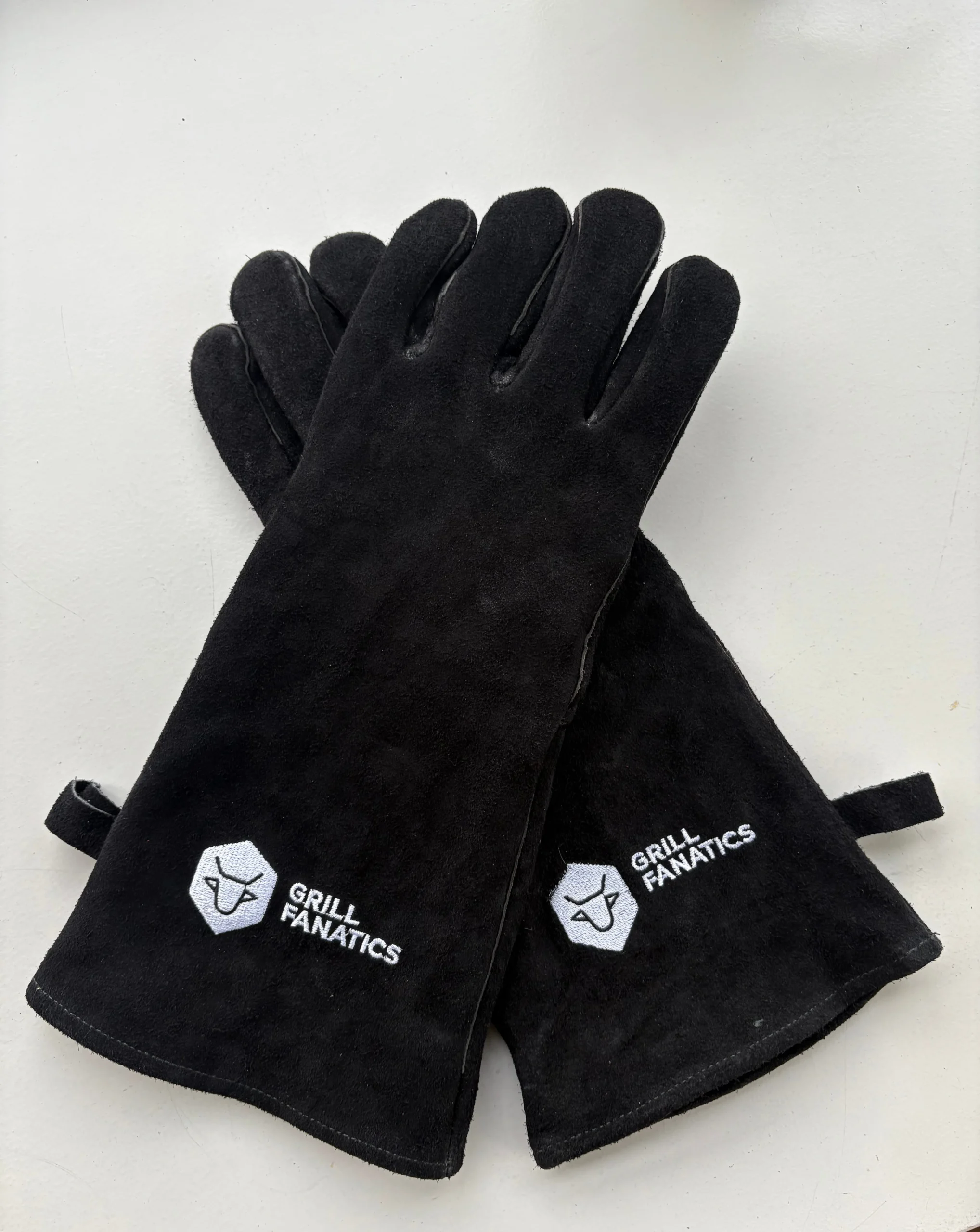 Lederen handschoenen 2 st 500°