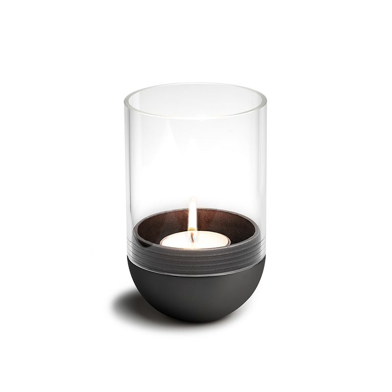 Gravity candle lantaarn zwart