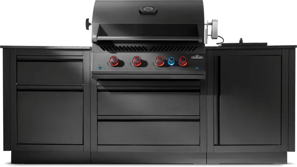 Oasis Compact mat zwart met BIG32- 1 en inbouw sizzle zone 