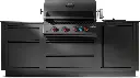 Oasis Compact mat zwart met BIG32- 1 en inbouw sizzle zone 