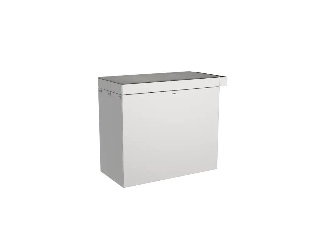 Signature mise en place 100 Mirrored steel terra