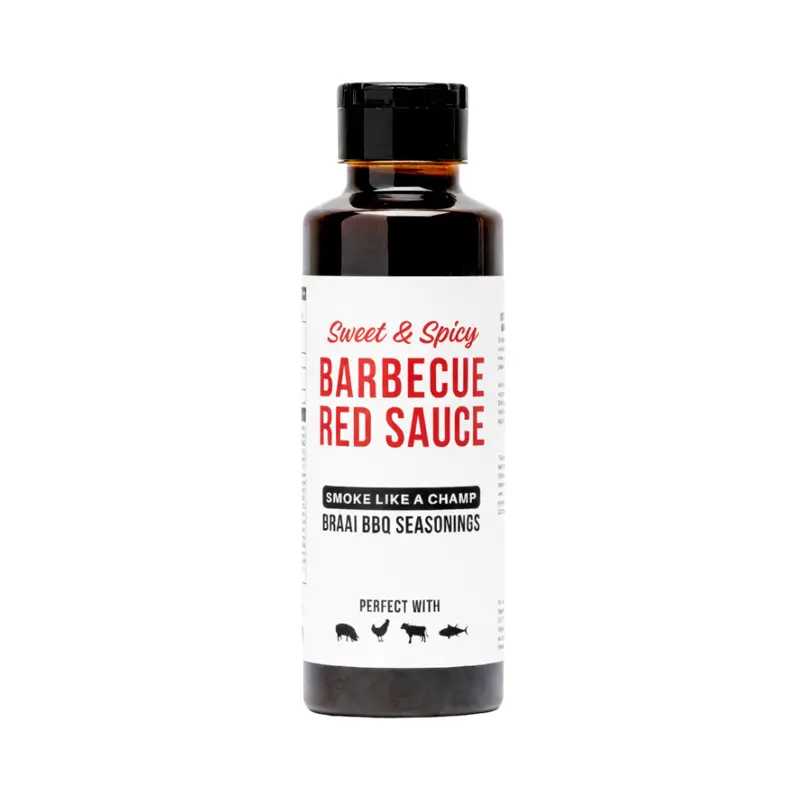 Braai BBQ Red Sauce – Sweet & Spicy 500 ml