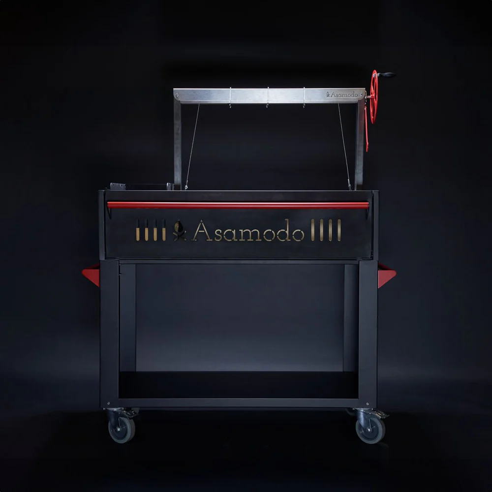 Brasa met trolley