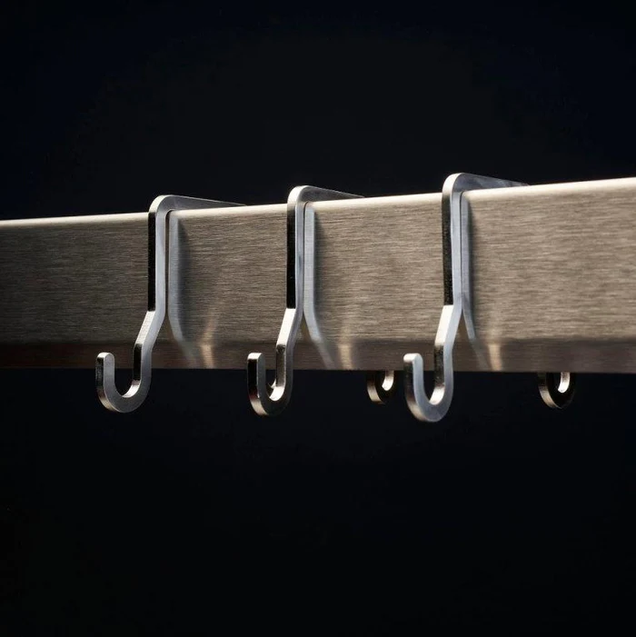 3 dubbele haken voor Brasa