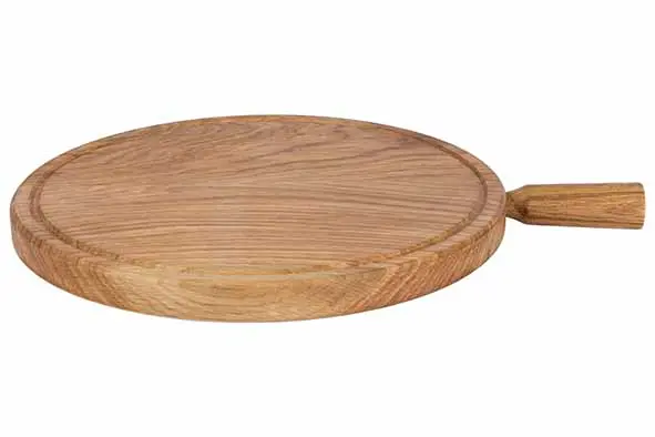 Aspen serveerplank rond D 40, eik