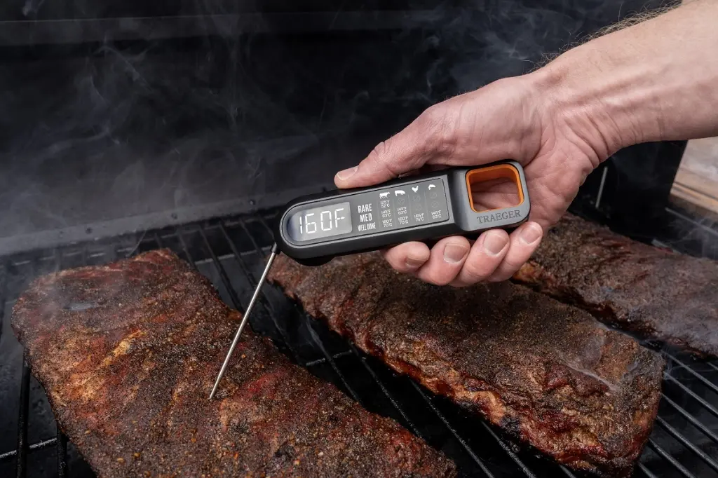 Instant read vleesthermometer